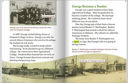 ノンフィクション Biography  ゛The Life of George Washington Carver ″Lｅｖｅｌ7